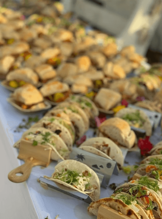 Tacos and Sliders for catering